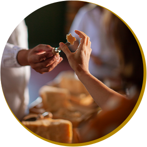 Degusta le diverse stagionature di Parmigiano Reggiano