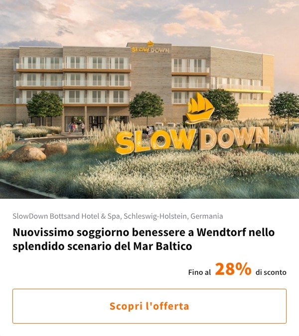 Nuovissimo soggiorno benessere a Wendtorf nello splendido scenario del Mar Baltico