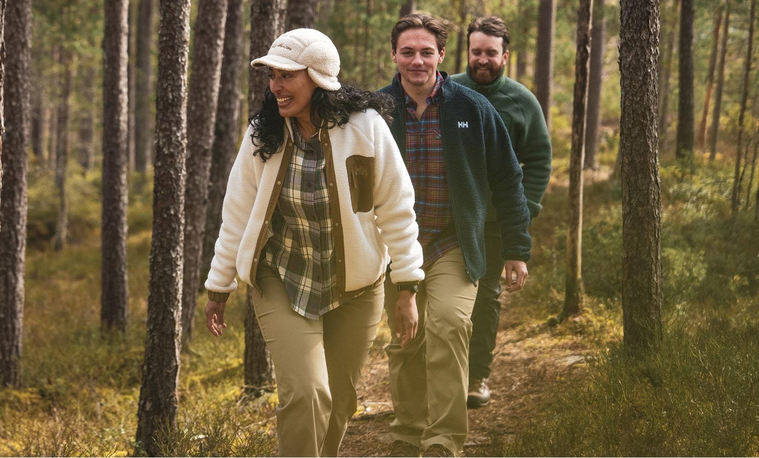 Hiking in Helly Hansen