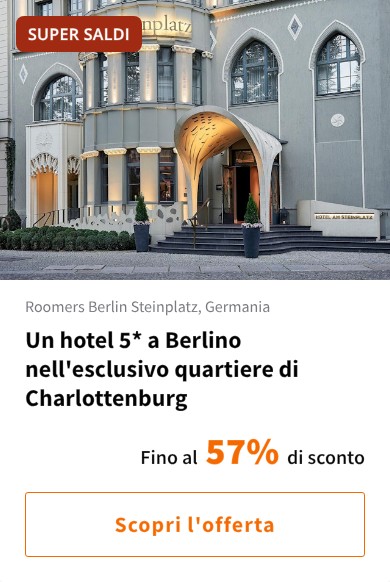 Un hotel 5* a Berlino nell&#x27;esclusivo quartiere di Charlottenburg