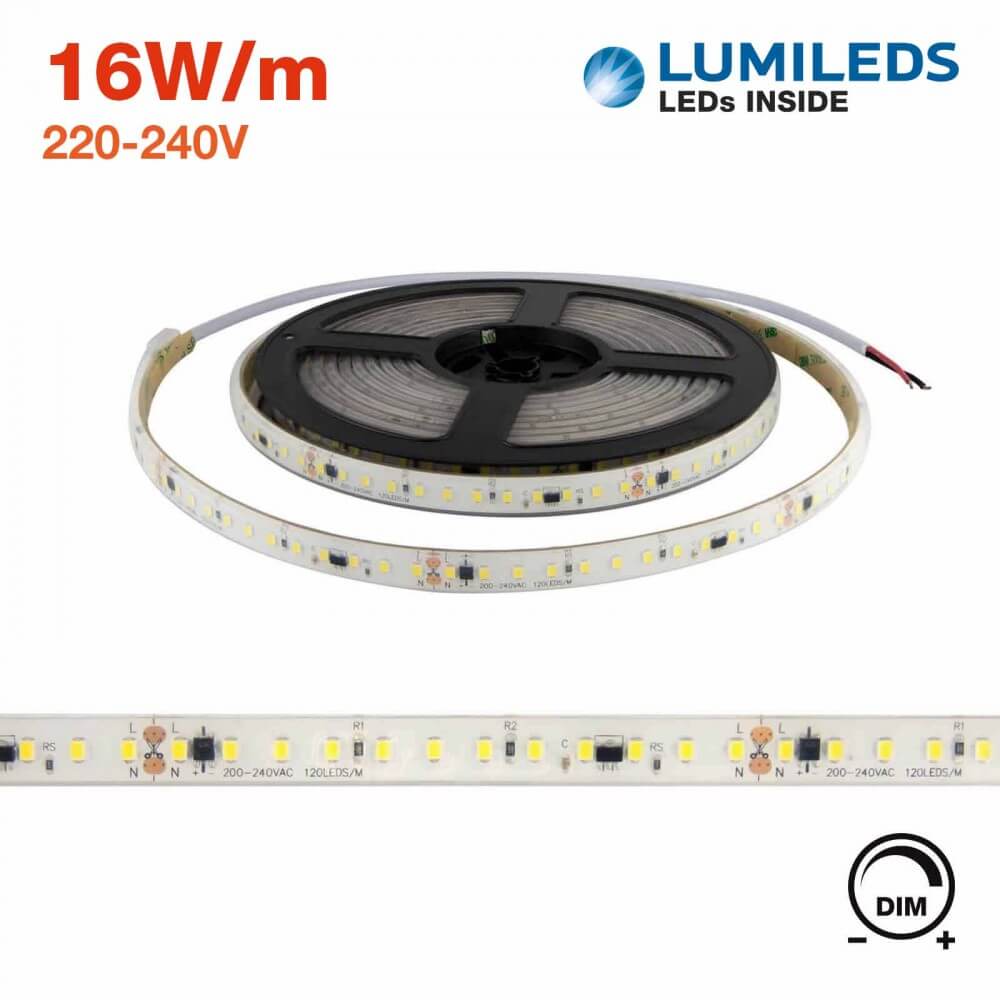 Striscia LED 220V non richiede alimentatore