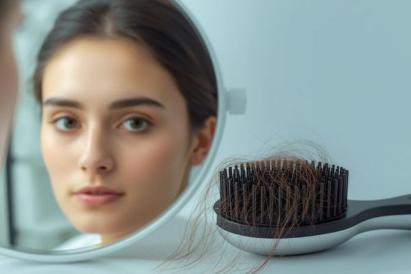Capelli che cadono