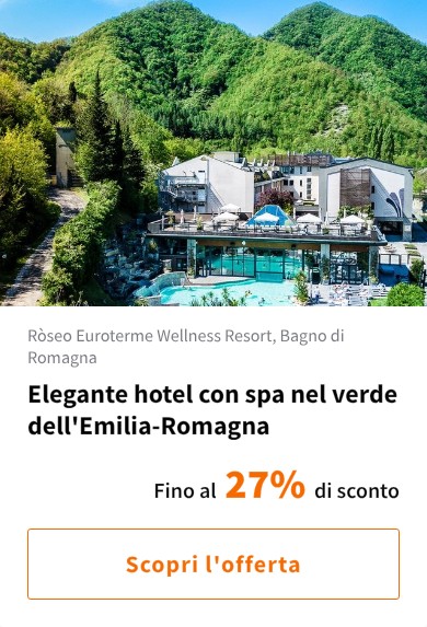 Elegante hotel con spa nel verde dell&#x27;Emilia-Romagna