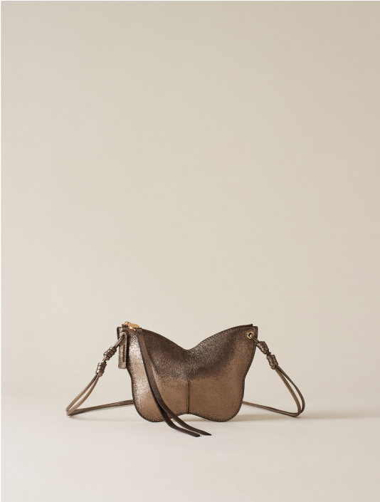 Borboleta mini bag in pelle di vitello