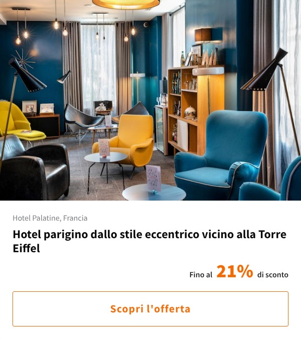 Hotel parigino dallo stile eccentrico vicino alla Torre Eiffel