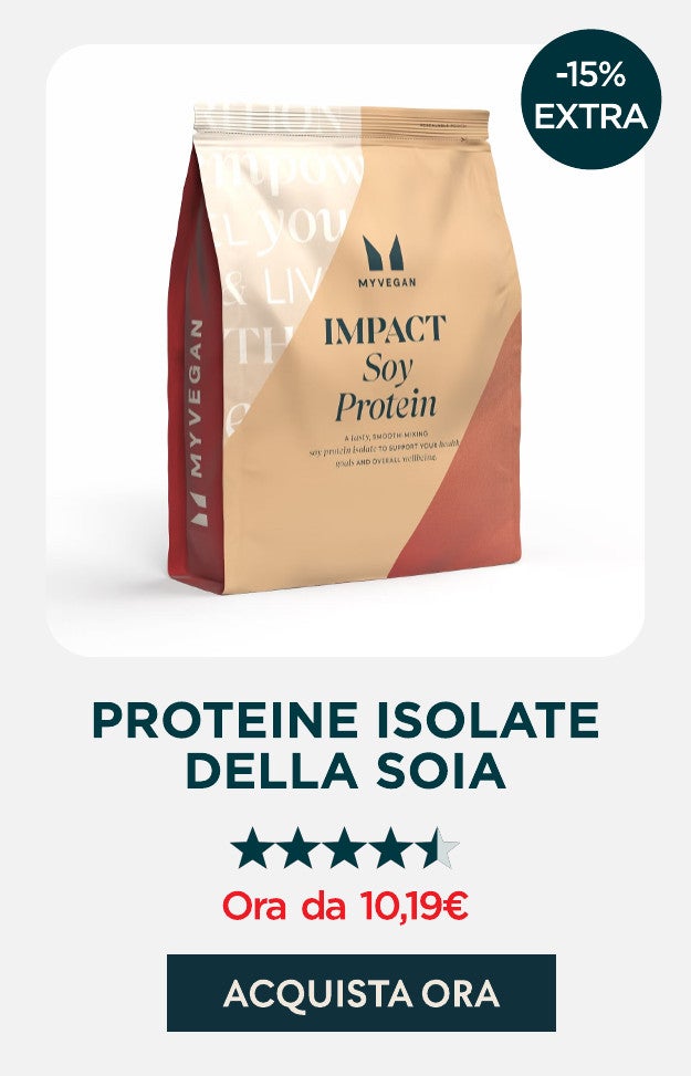 proteine isolate della soia