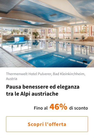 Pausa benessere ed eleganza tra le Alpi austriache