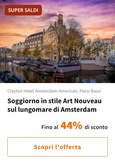 Soggiorno in stile Art Nouveau sul lungomare di Amsterdam
