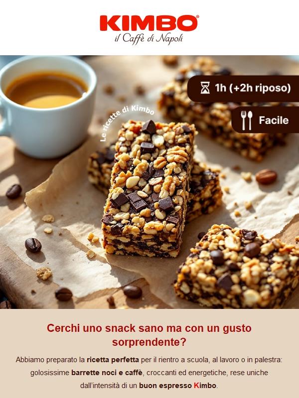 🔥 Energia croccante: prova le barrette al caffè!