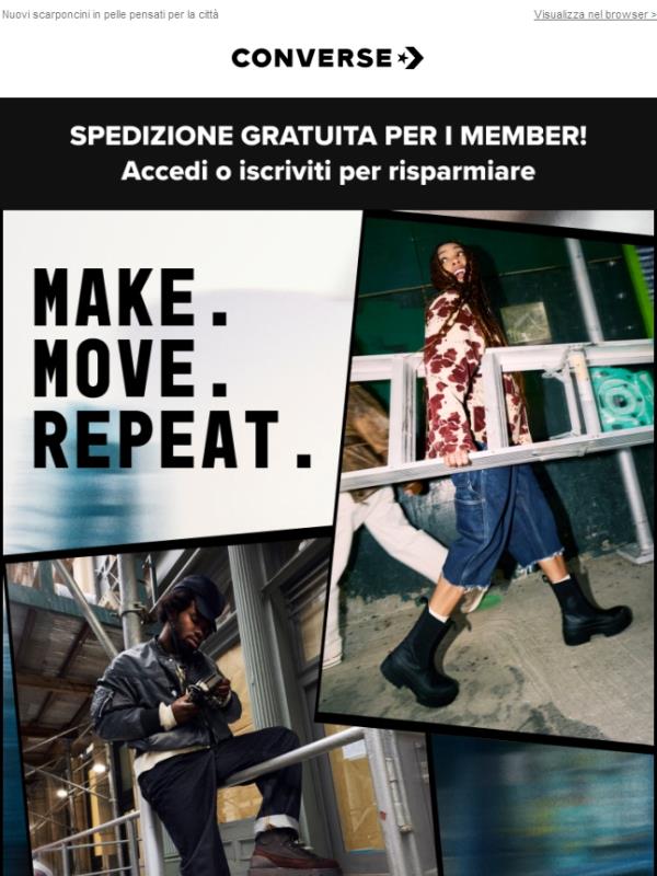 Divertiti. Esplora. Ripeti. 🥾 🌆