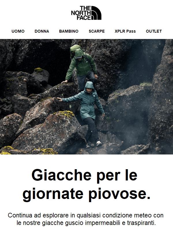 Giacche impermeabili per i giorni di pioggia