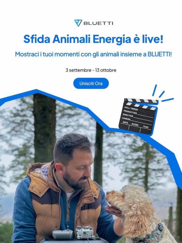🐶Ultima occasione: partecipa alla Sfida Animali Energia prima del 13 ottobre!🐱