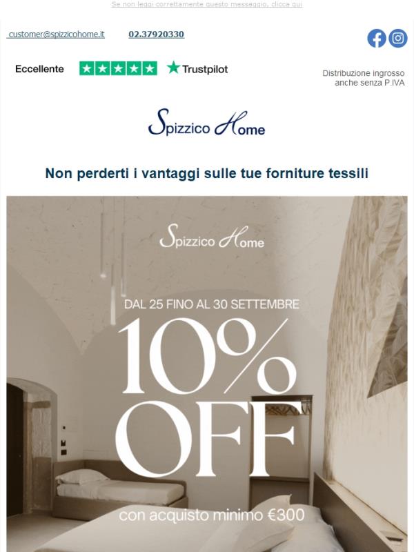 🍁✨Autumn Sale: Fino al -10% 🧡 Ordina ora!