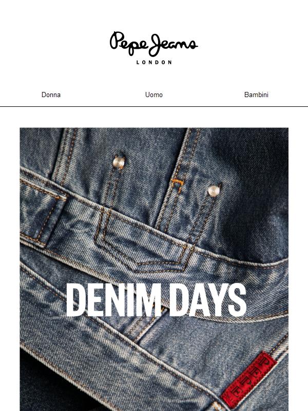 20% di sconto I Goditi i nostri Denim days