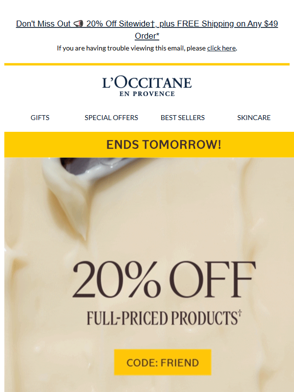 It's Been a While... 20% Off Ends Tomorrow