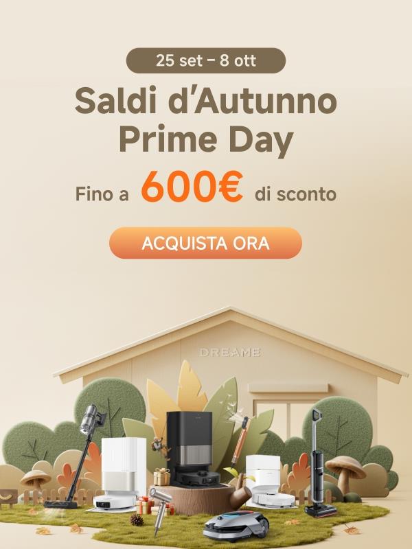 Fino a 600 € di sconto – Il Fall Prime Day inizia ora 🎉