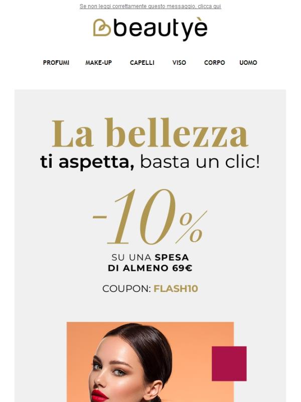 –10% subito con 69€ 😍