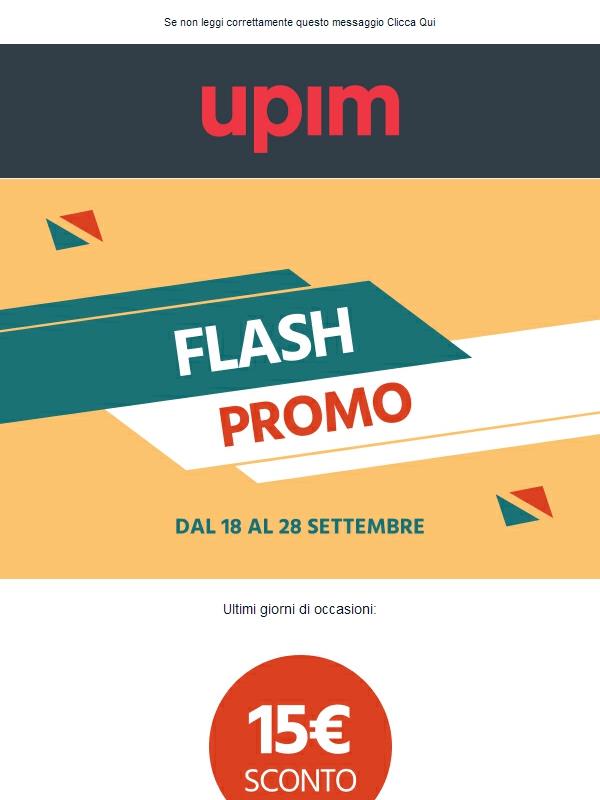ULTIMI GIORNI -15€ sui tuoi acquisti!
