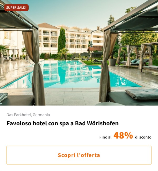 Favoloso hotel con spa a Bad Wörishofen