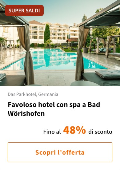 Favoloso hotel con spa a Bad Wörishofen