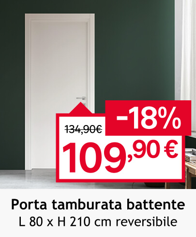 porta tamburata battente