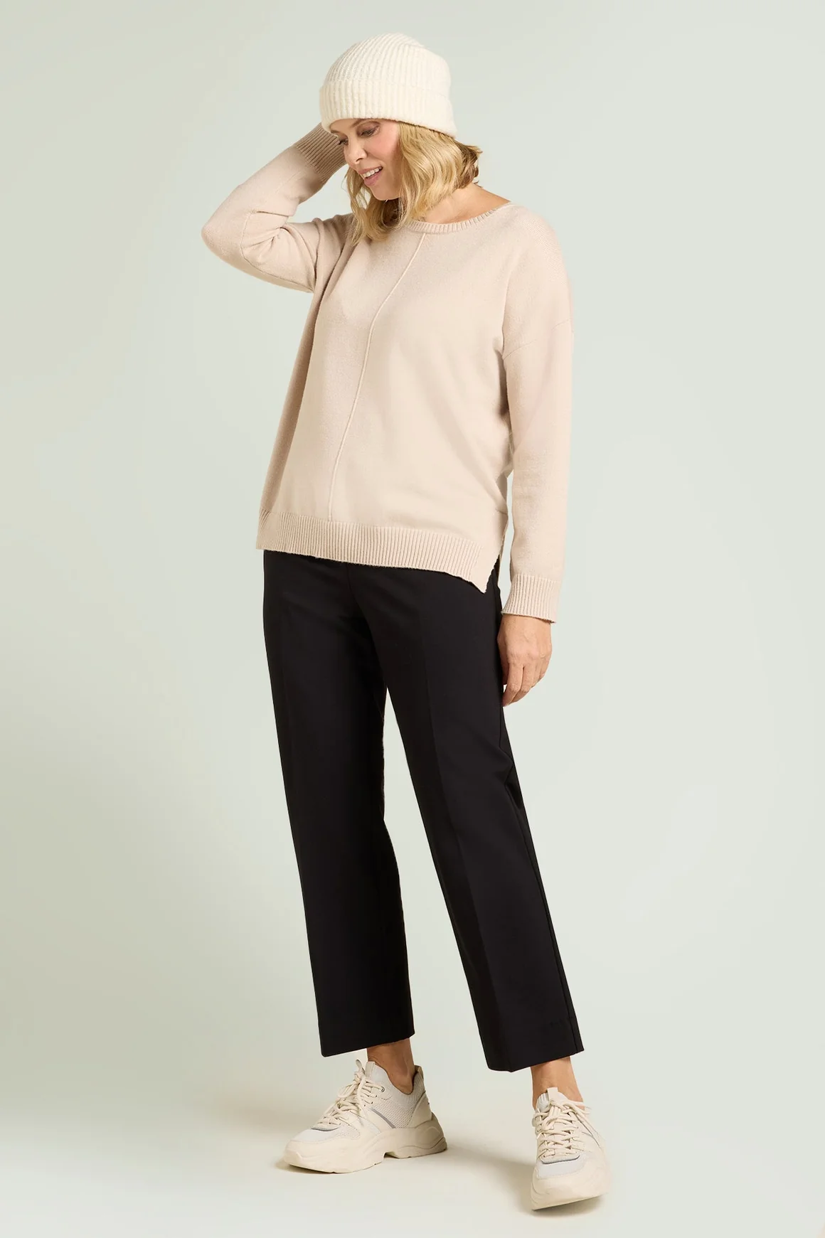 PANTALONI PULL-ON DRITTI IN PUNTO MILANO