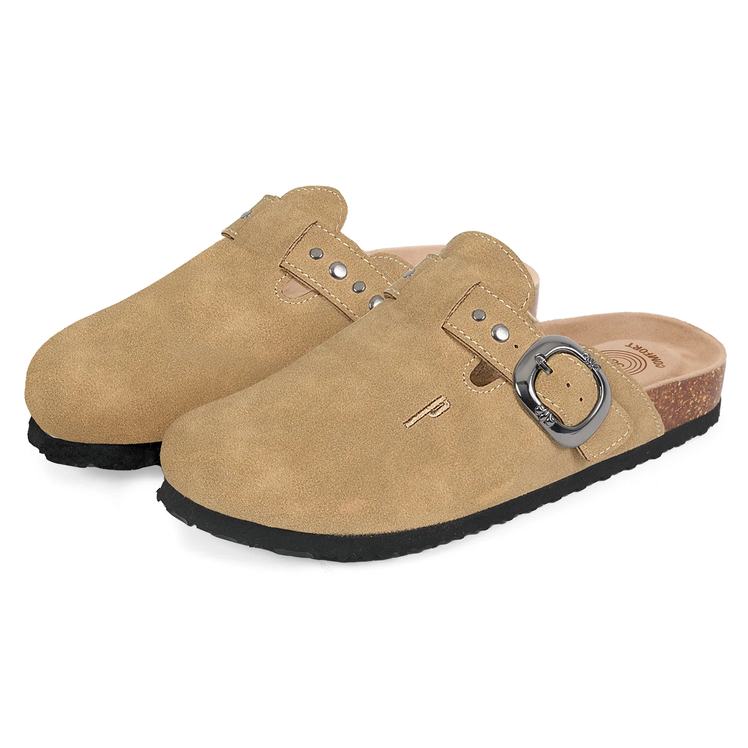 Image of Ciabatte Comfort con Borchie