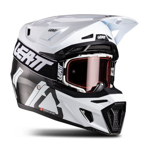 Kit Casco Cross Leatt Moto 9.5 V26 Con Maschere Cross