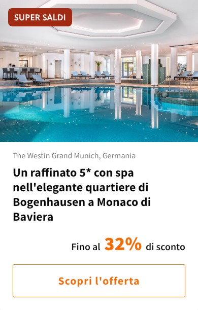 Un raffinato 5* con spa nell&#x27;elegante quartiere di Bogenhausen a Monaco di Baviera