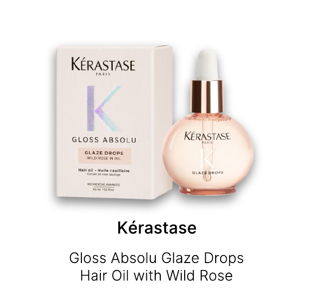 Kérastase Gloss Absolu Glaze Drops Hair Oil with Wild Rose 45ml