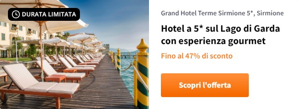 Hotel a 5* sul Lago di Garda con esperienza gourmet
