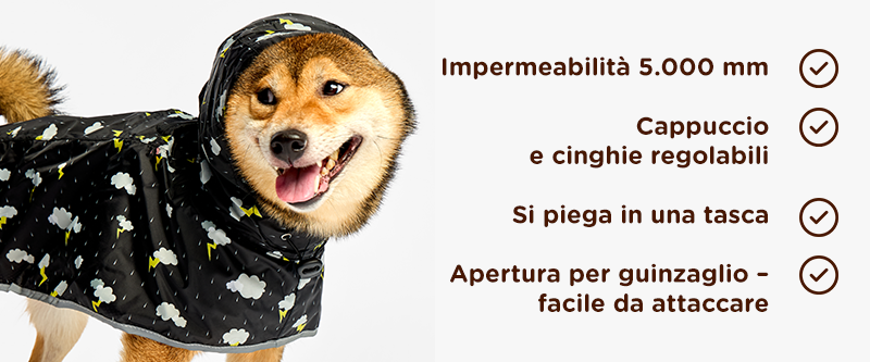  Scopri impermeabili