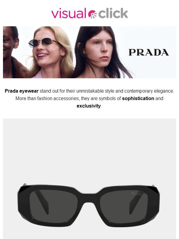 😎 Prada sunglasses: everyday luxury for your most iconic look ✨
