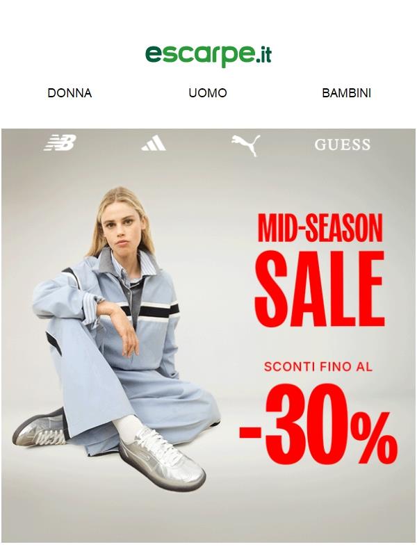 🟥 SONO QUI! Sconti fino al -30% 🟥