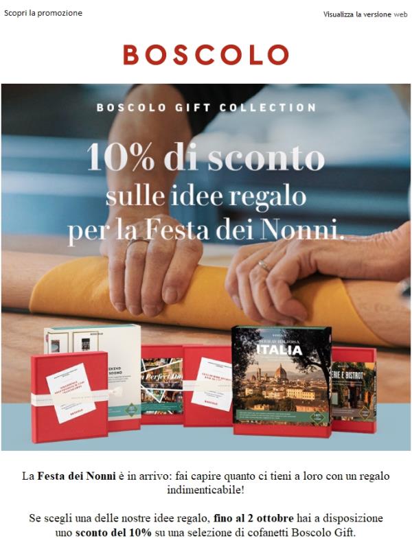 Festa dei Nonni: 10% di sconto sulle idee regalo