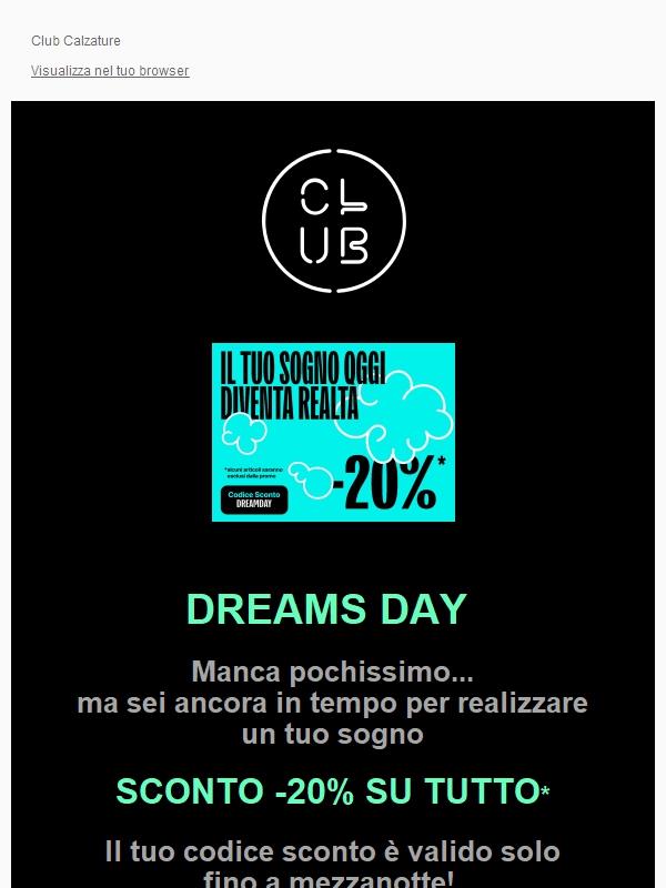 MANCA POCHISSIMO ⏰ -20% su TUTTO