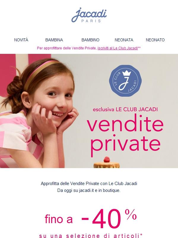 💌 Iniziano le Vendite Private Jacadi