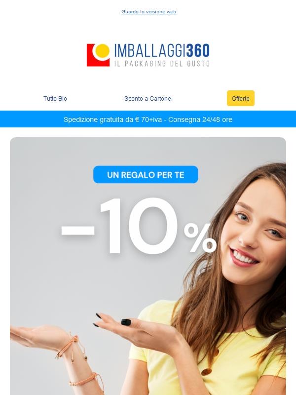 🎉 Sconto esclusivo su tutta la gamma! 💥