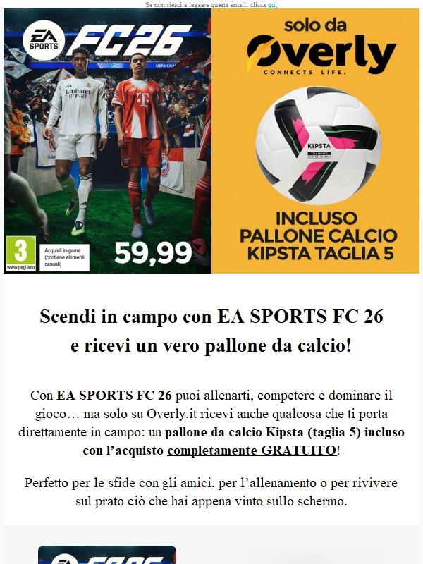 🎮 Scendi in campo con EA SPORTS FC 26