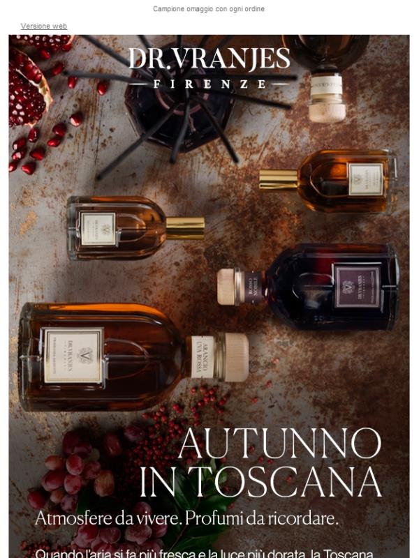 Autunno in Toscana: tre fragranze, un’unica atmosfera