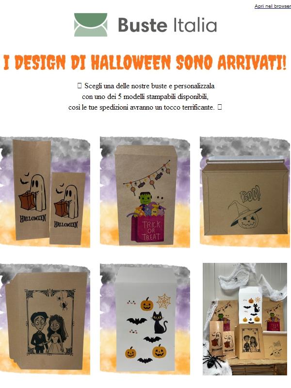 🎃 Dolcetto o scherzetto! Dai un tocco spaventoso alle tue spedizioni