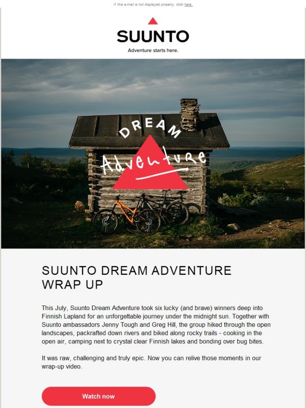 Suunto Dream Adventure Wrap Up 🔺