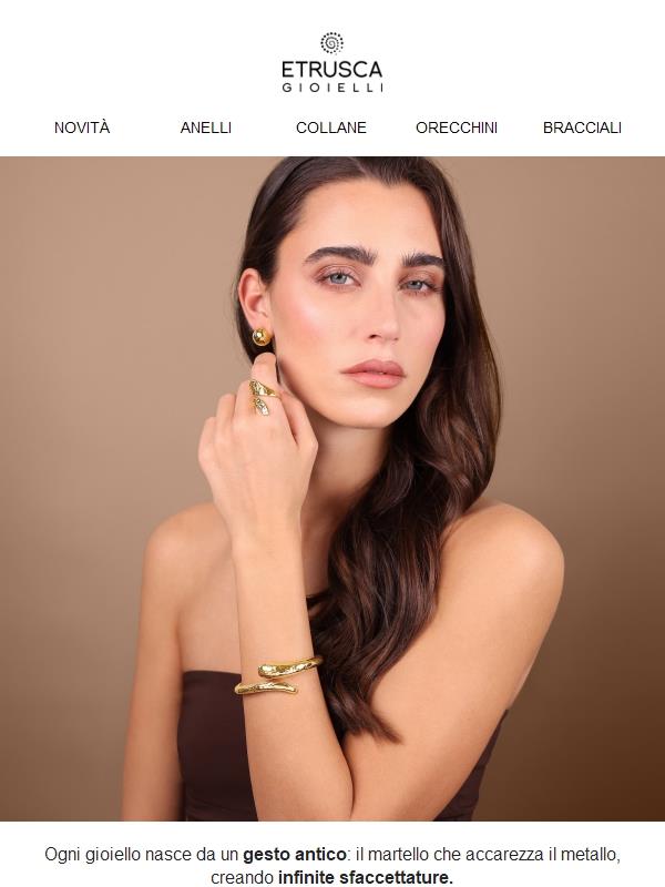 Il battito dell’oro: scopri la nuova texture martellata!