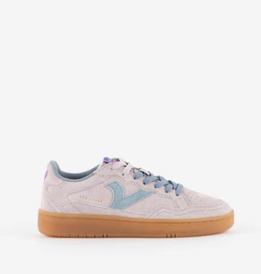 Sneakers Victoria Donna Bassa in Pelle Rosa Multi
