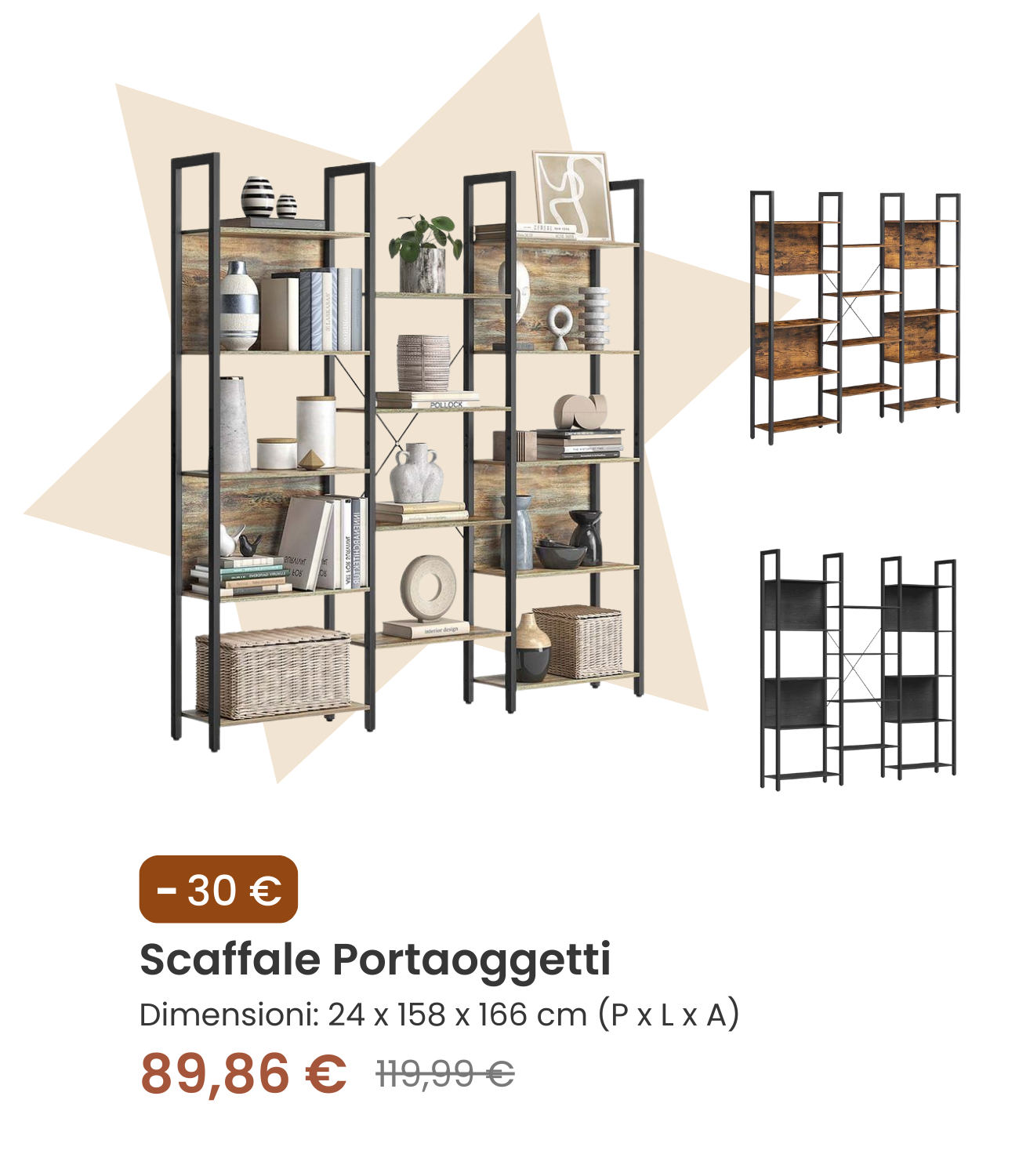 Scaffale Portaoggetti