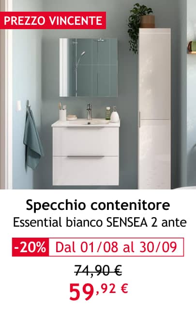 specchio contenitore SENSEA