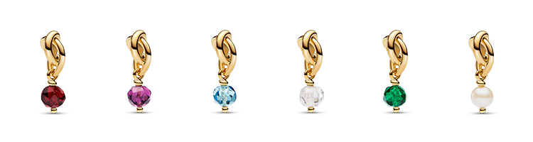 Pandora birthstone charms