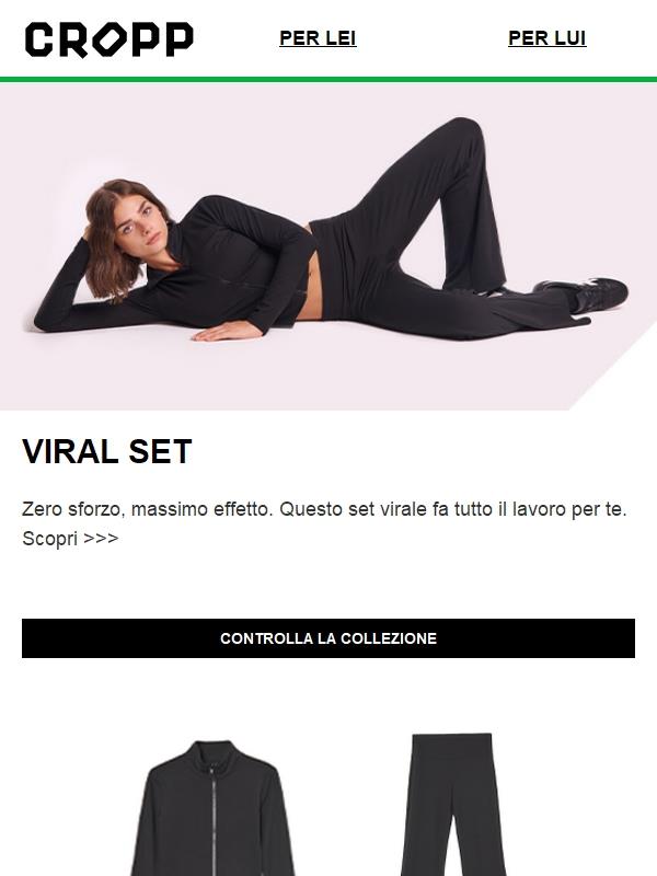Set VIRALE per lei!🥤