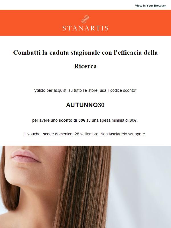 Rinforza i tuoi capelli con 30€ di sconto!🎁