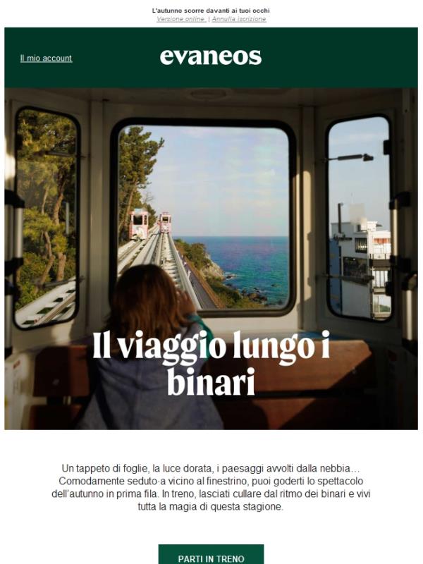 Il viaggio inizia in stazione